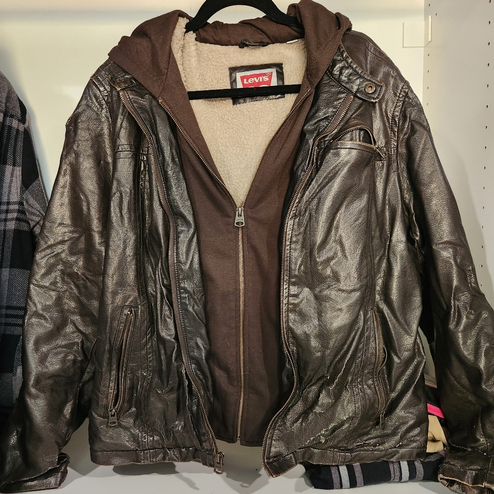 Levi's Faux Leather Jacket